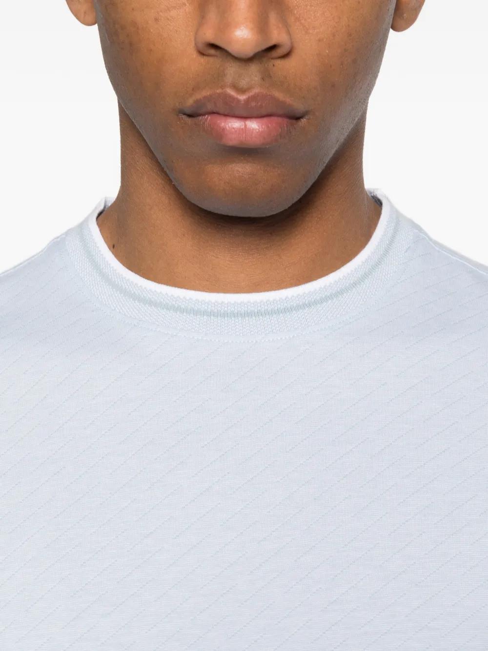 PS Paul Smith Regular fit T-shirt Blauw