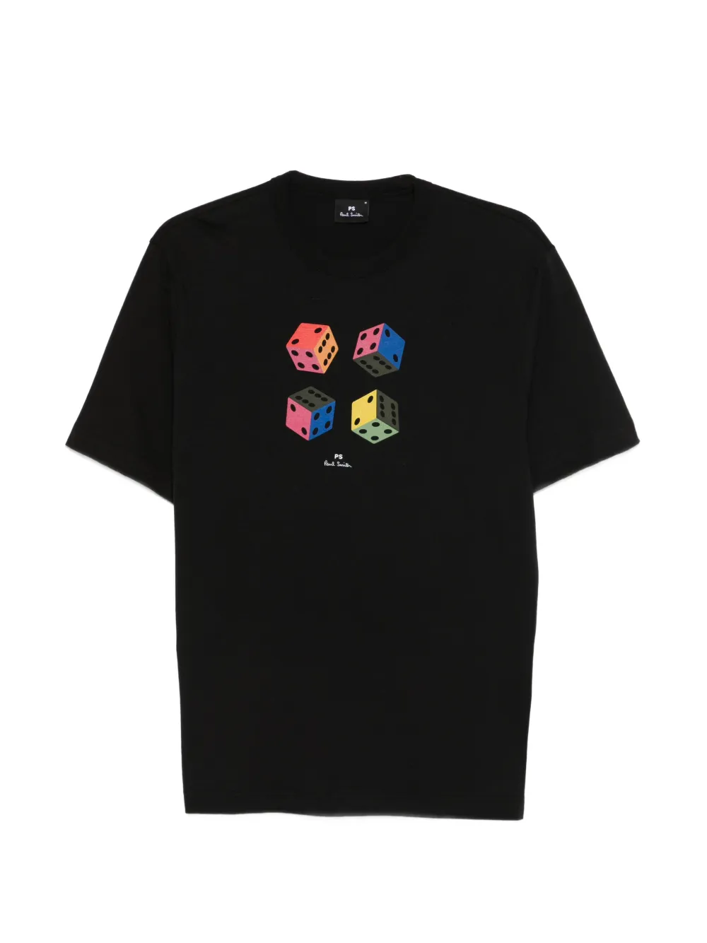 PS Paul Smith dice-print T-shirt - Schwarz