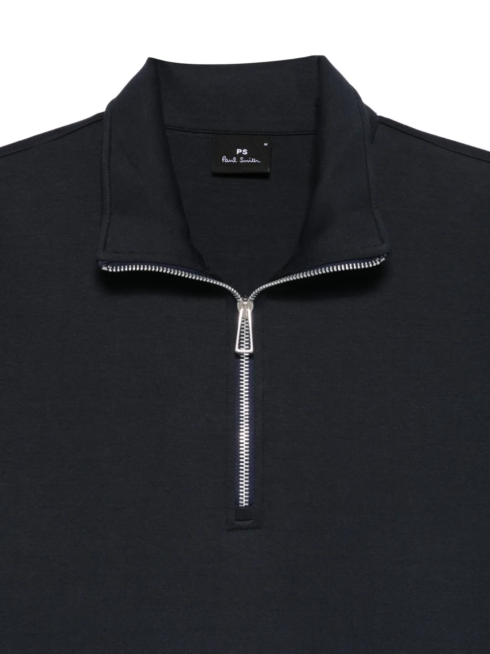 PS Paul Smith Sweater met halve rits Blauw