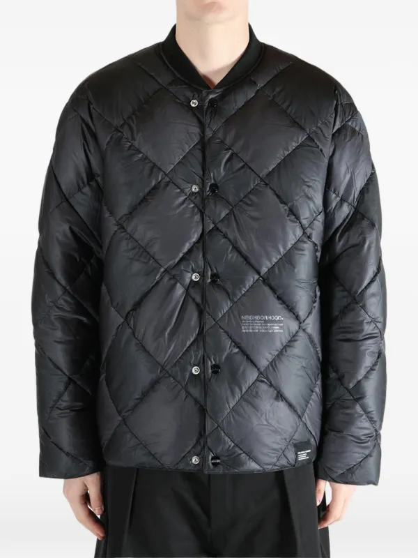 Neighborhood quilted-design Jacket | Black | FARFETCH ZA