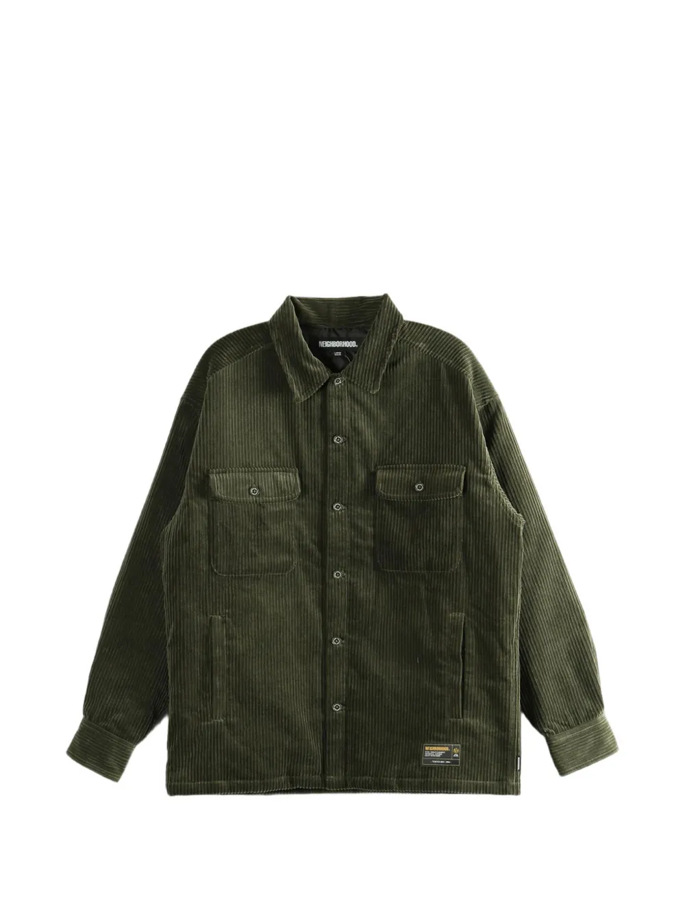Neighborhood corduroy shirt - Verde