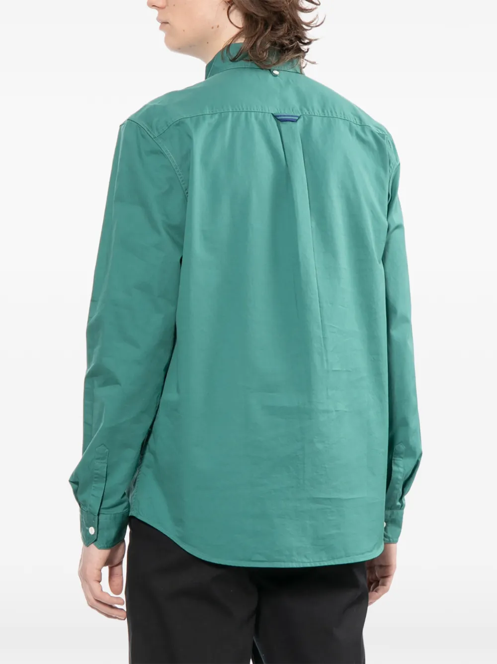 Fred Perry Overhemd met zak Groen