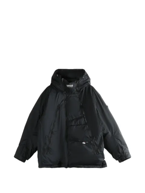 Neighborhood x Nanga hooded zip-up jacket