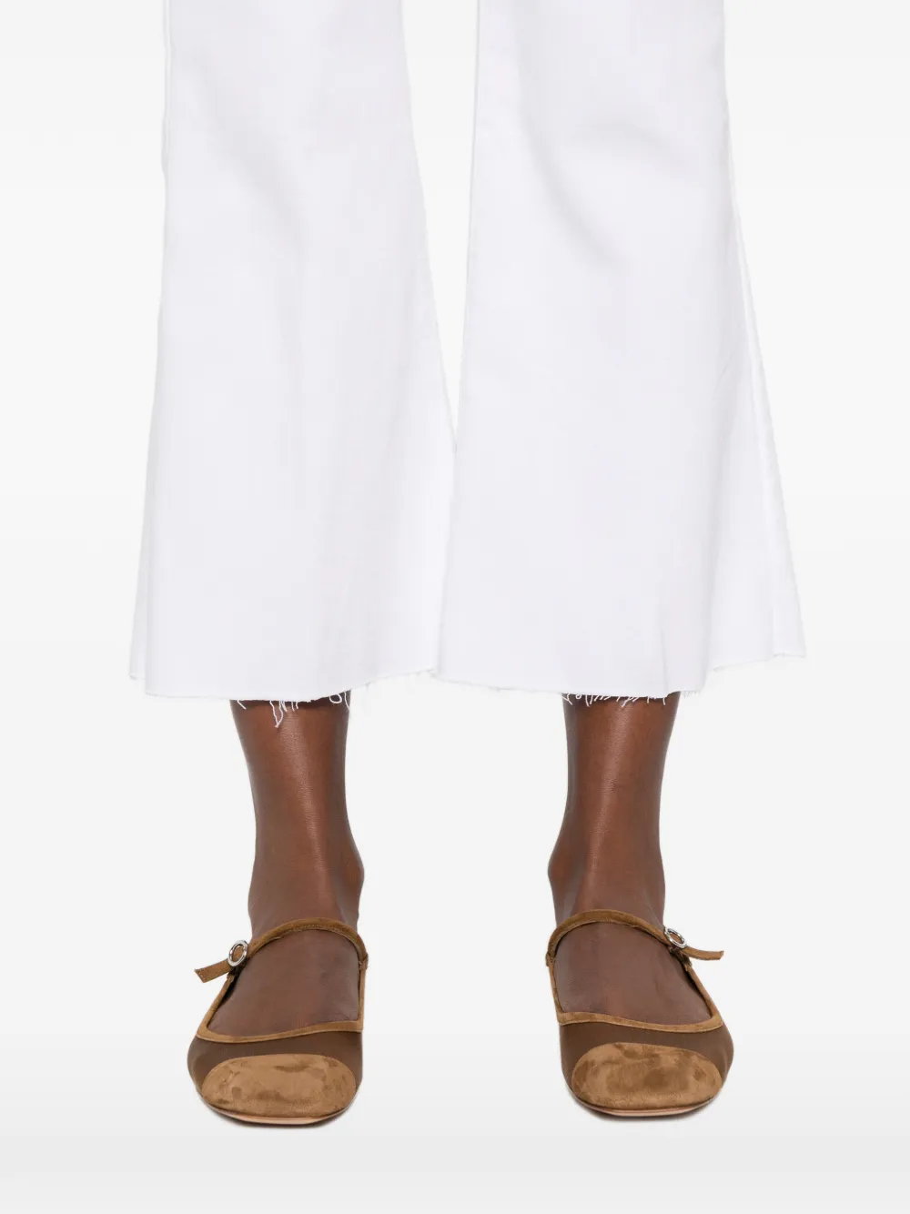 7 For All Mankind Dojo Soleil broek Wit