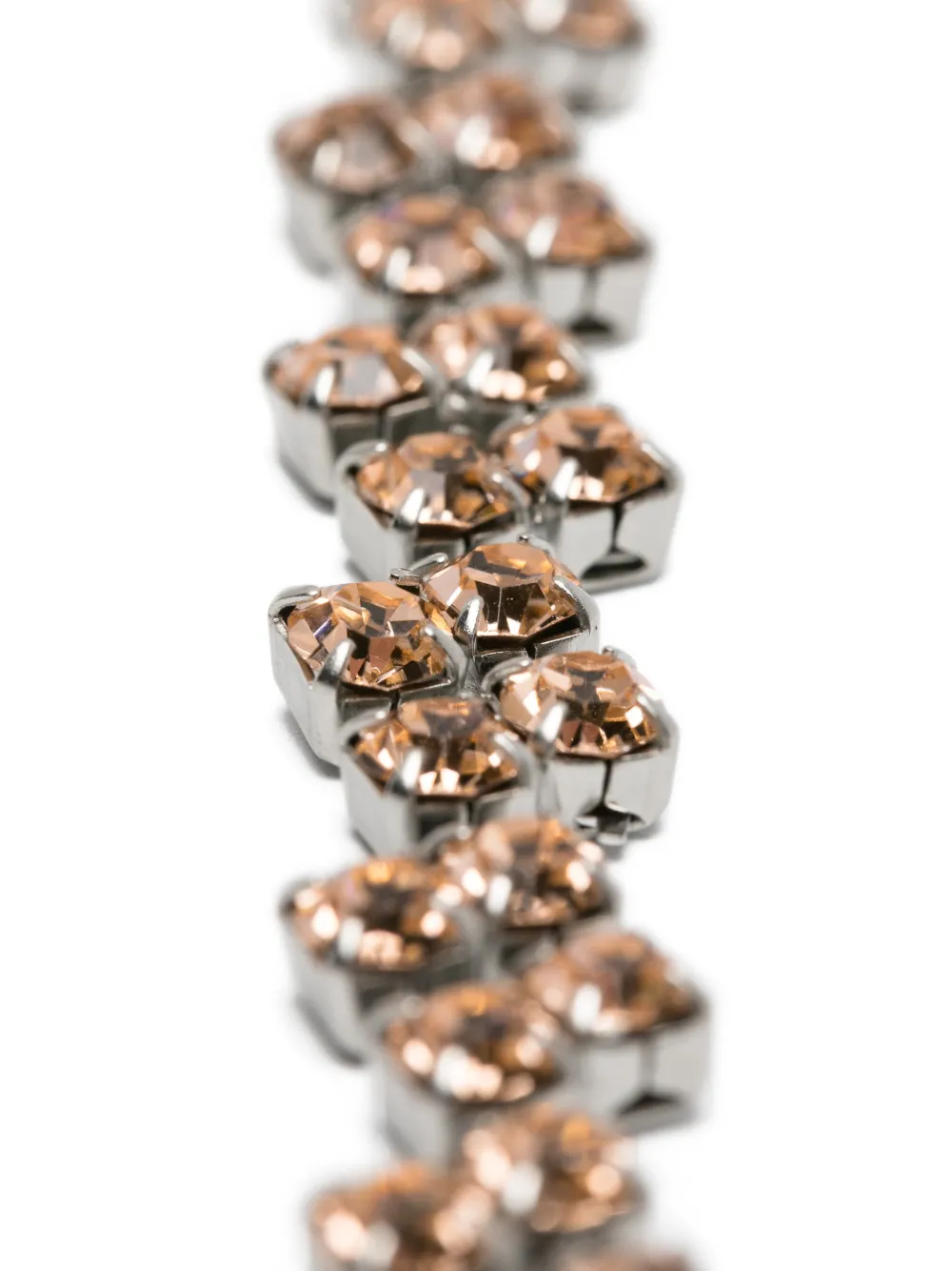 Forte Forte Crystal-embellished Drop Earrings - Orange 