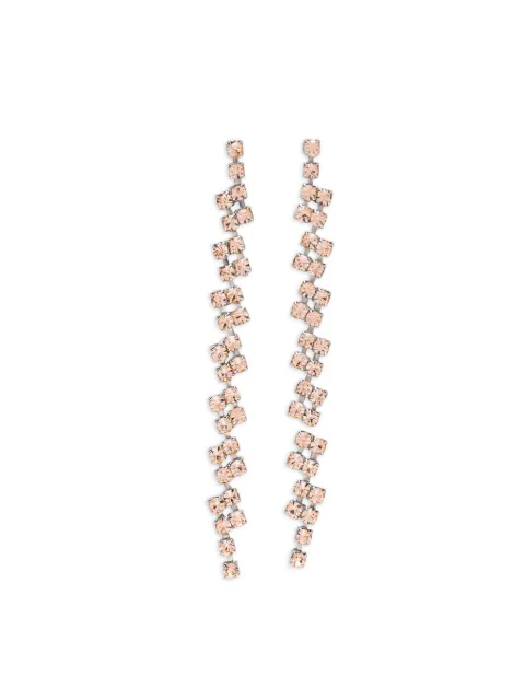 Forte Forte aretes con detalles de cristal