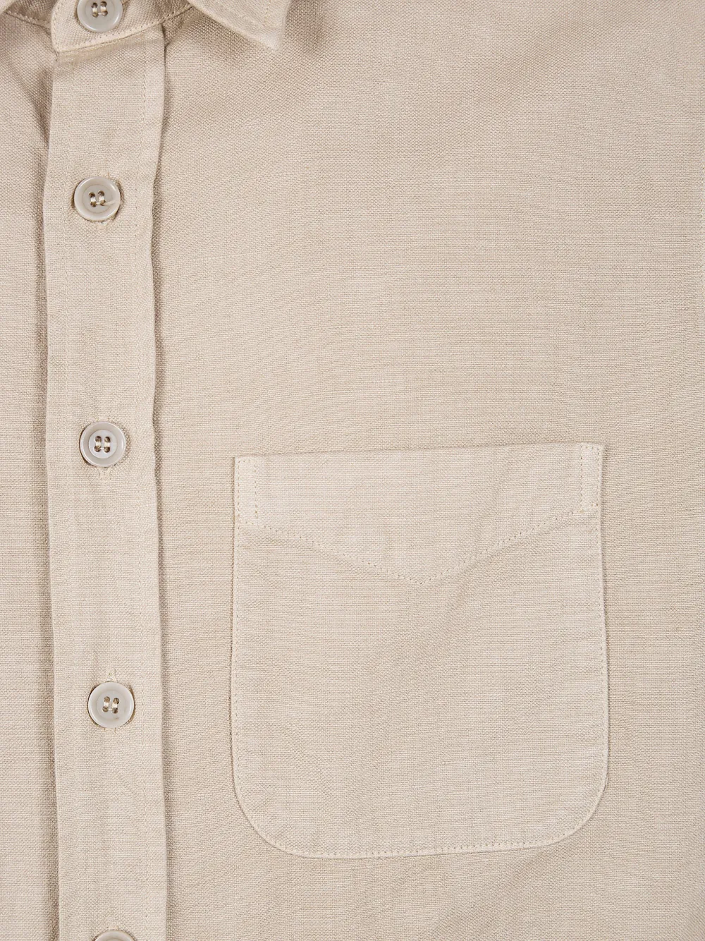  Aspesi Buttoned Pocket Shirt - Neutrals 