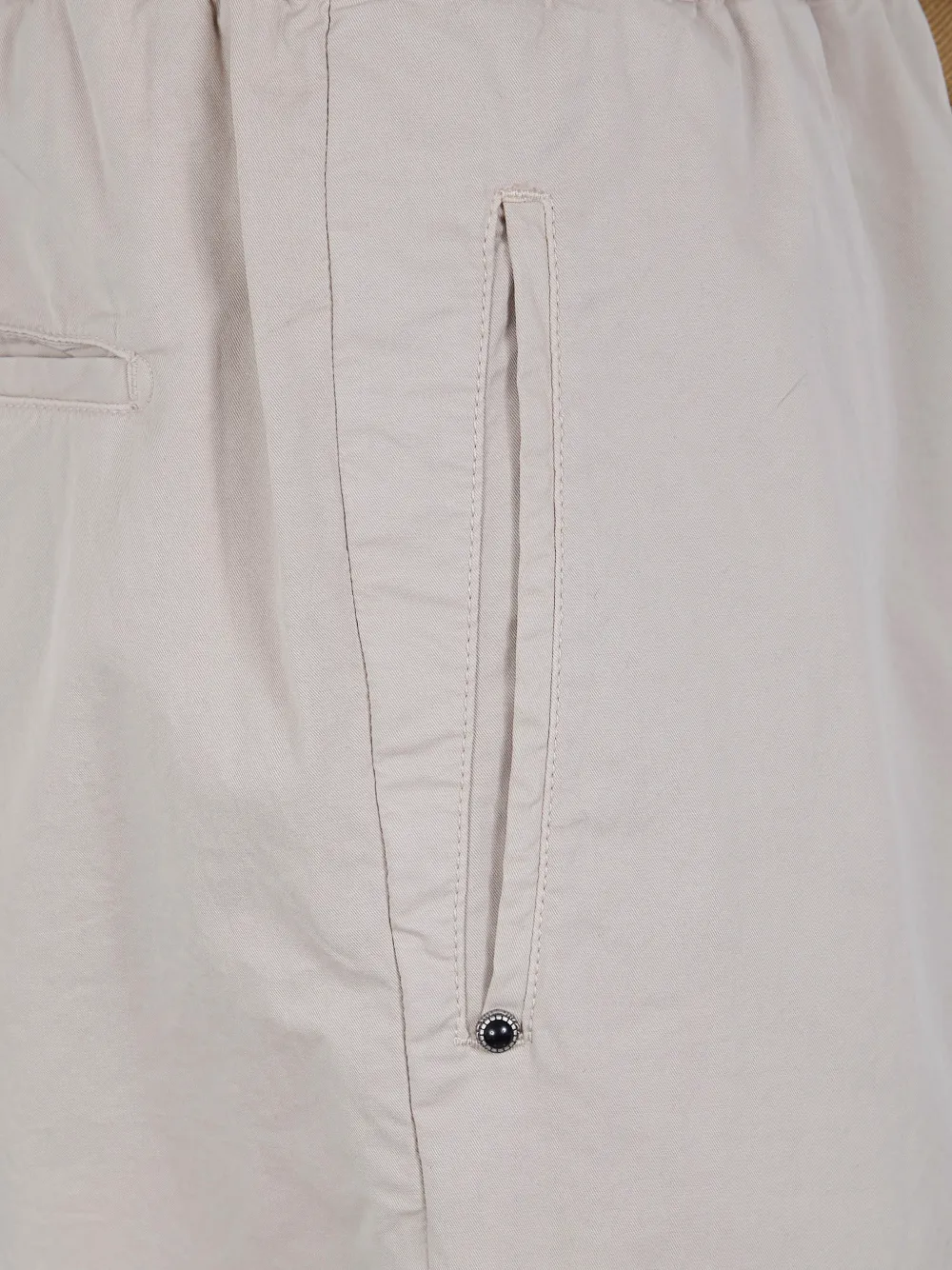  White Sand Pocket Buckle Trousers - Neutrals 