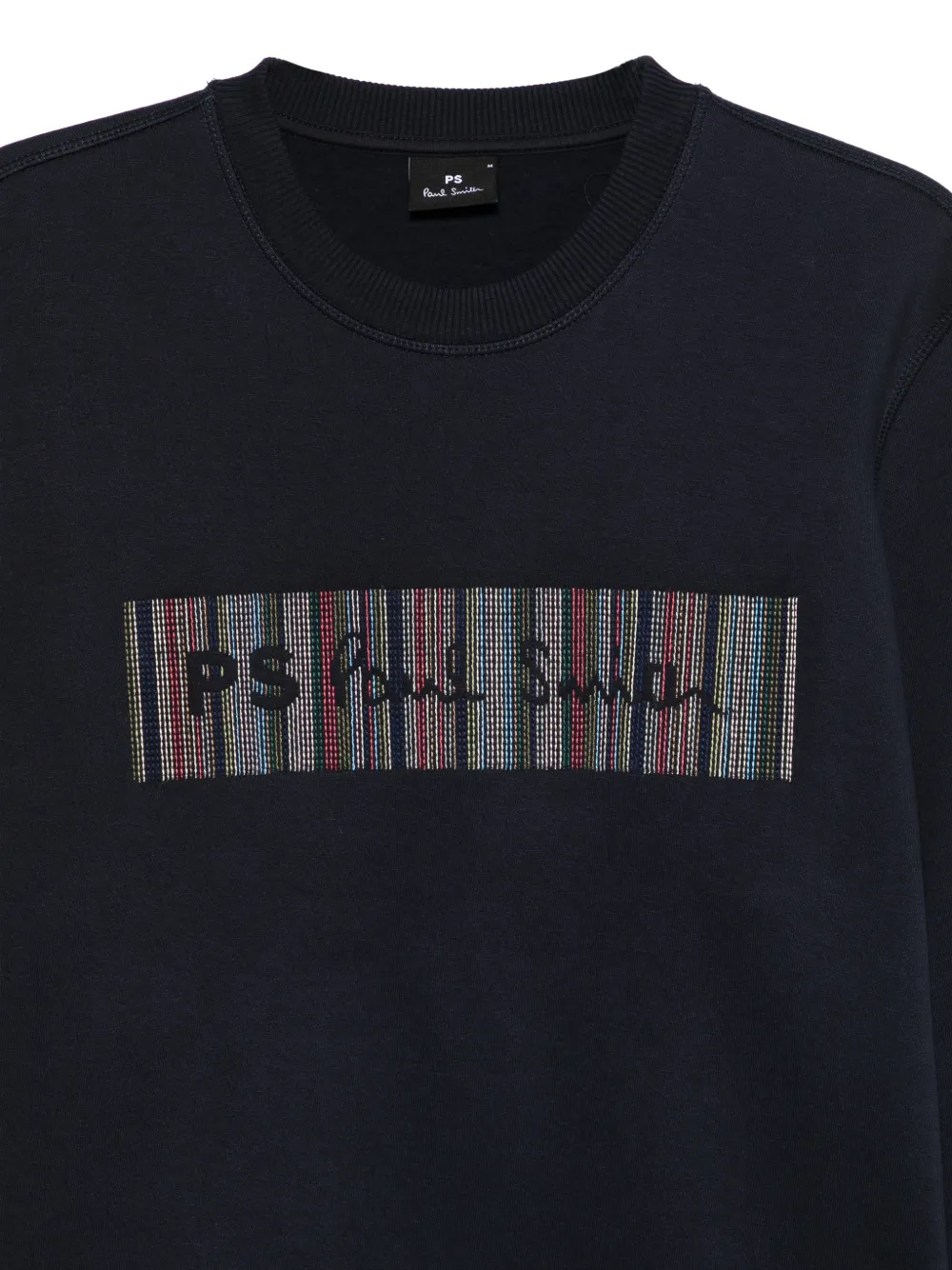  Ps Paul Smith Regular-fit Crew-neck Sweatshirt - Blue 