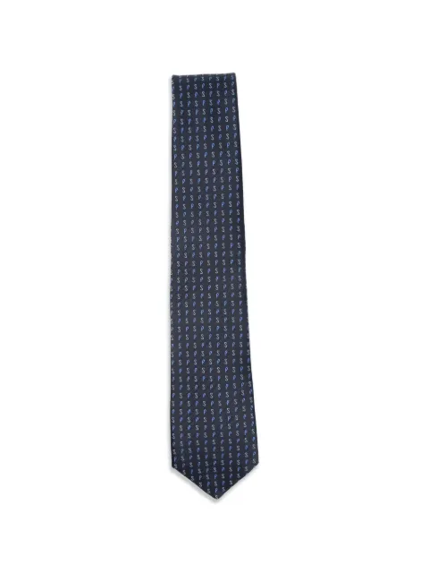 Paul Smith logo silk tie
