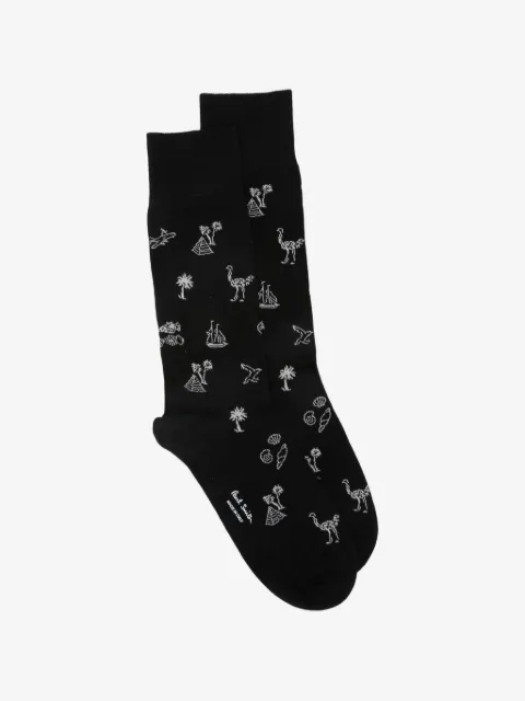 Paul Smith Ostrich socks
