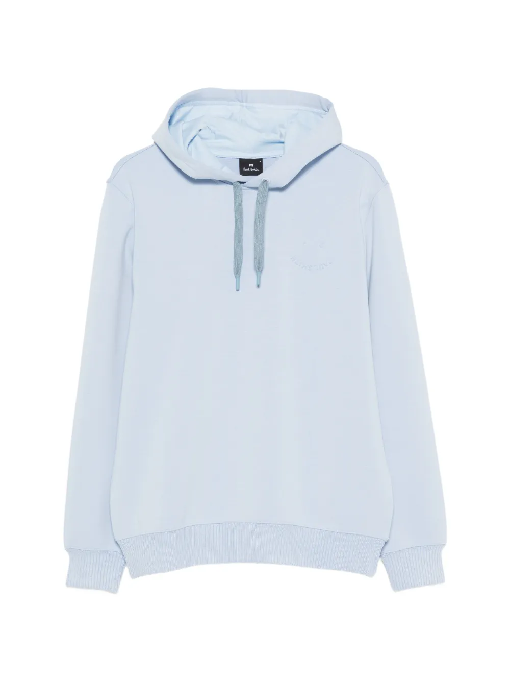 PS Paul Smith Hoodie mit Logo-Prägung - Blau