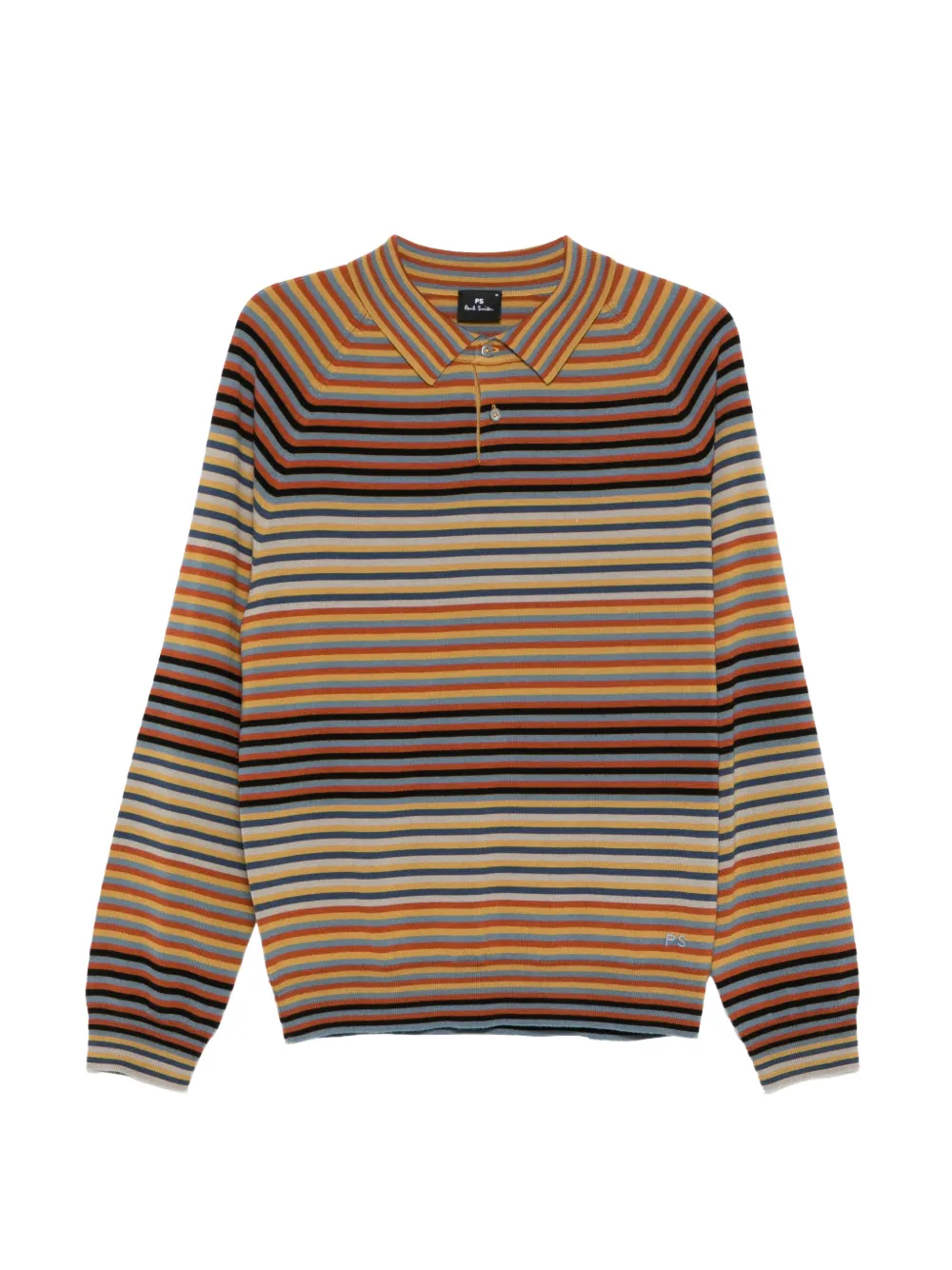 PS Paul Smith Polo a righe - Toni neutri