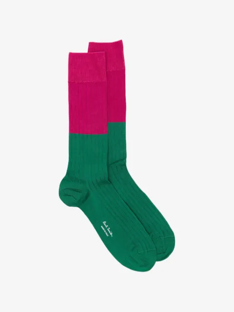 Paul Smith Candles罗纹针织袜