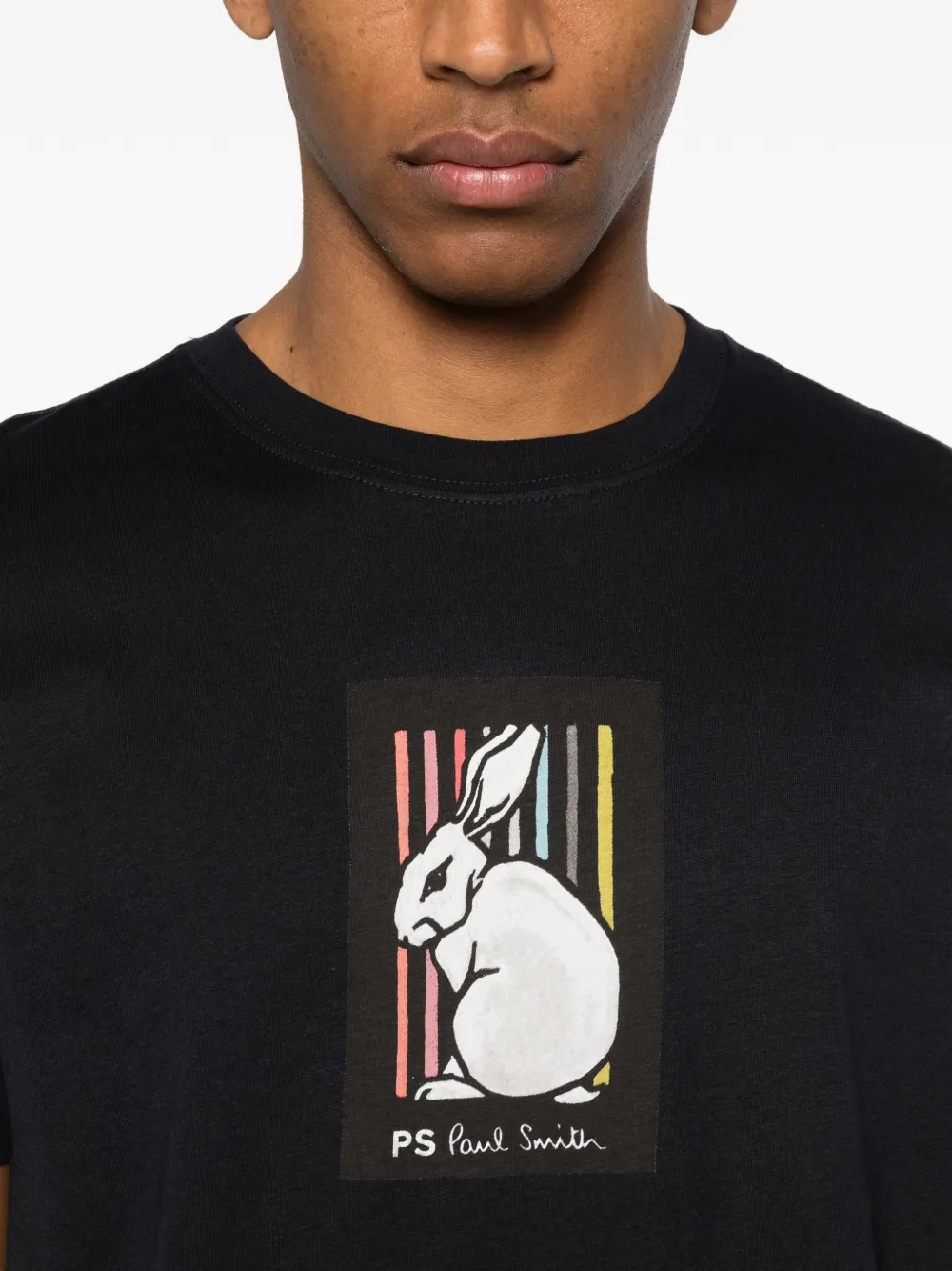 PS Paul Smith T-shirt met print Blauw