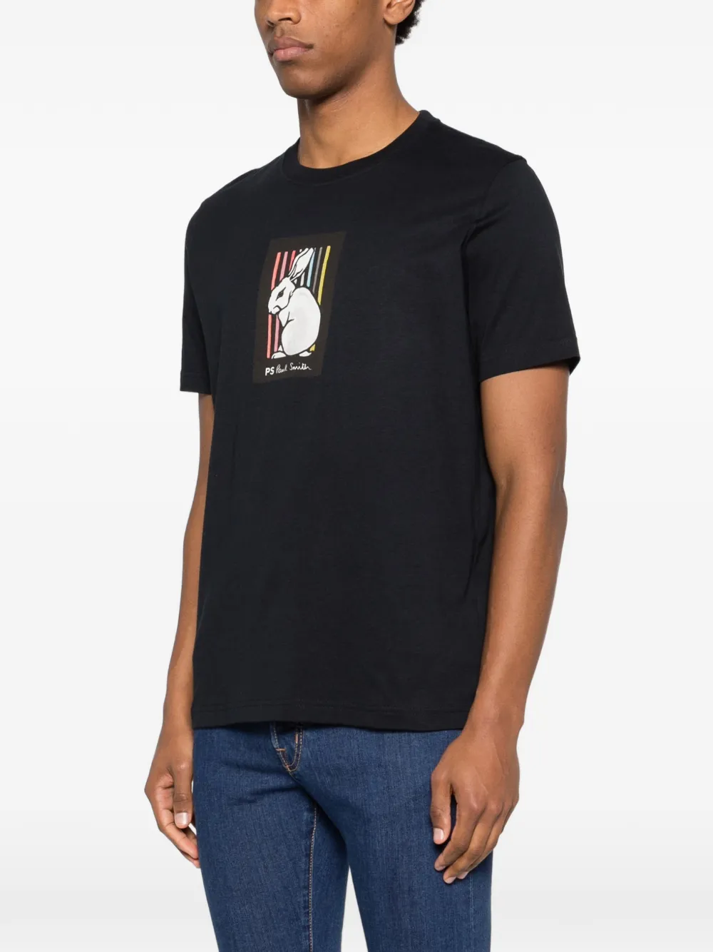 Rabbit-Print T-Shirt