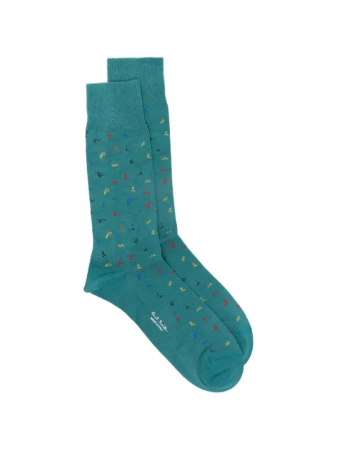 Paul Smith Meribel logo-pattern socks