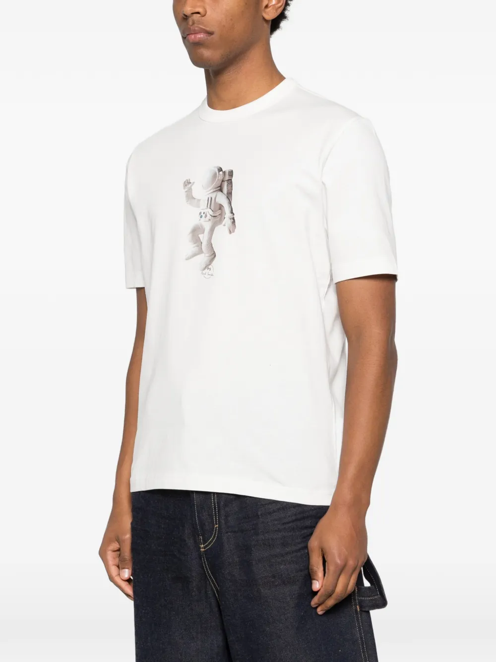 Astronaut-Print T-Shirt