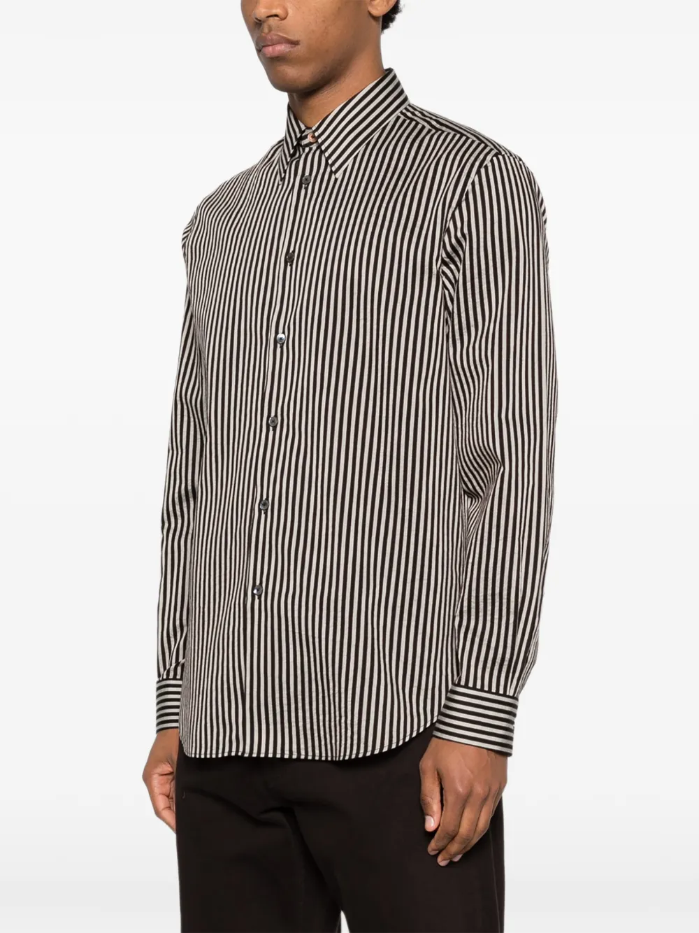  Paul Smith Striped Tailored Shirt - Black 