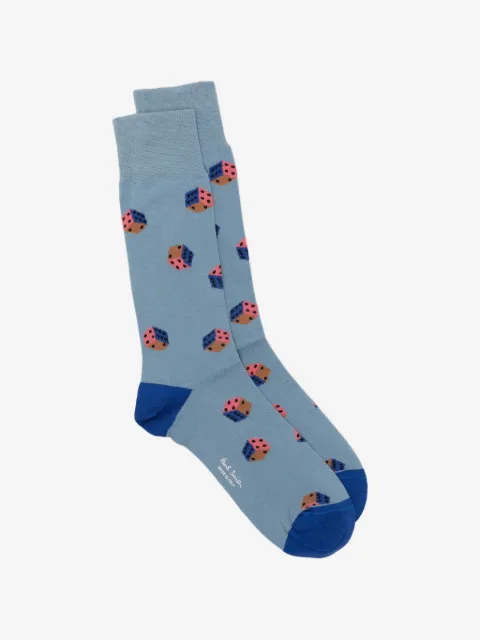 Paul Smith dice-pattern socks
