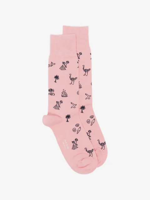 Paul Smith Ostrich socks