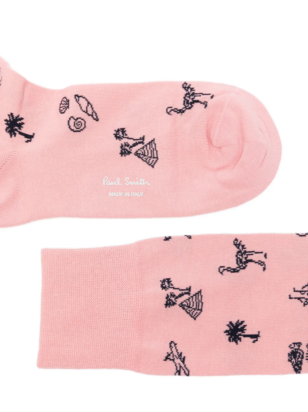  Paul Smith Ostrich Socks - Pink 