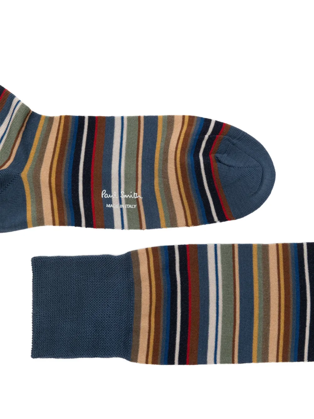  Paul Smith Munich Striped Socks - Blue 