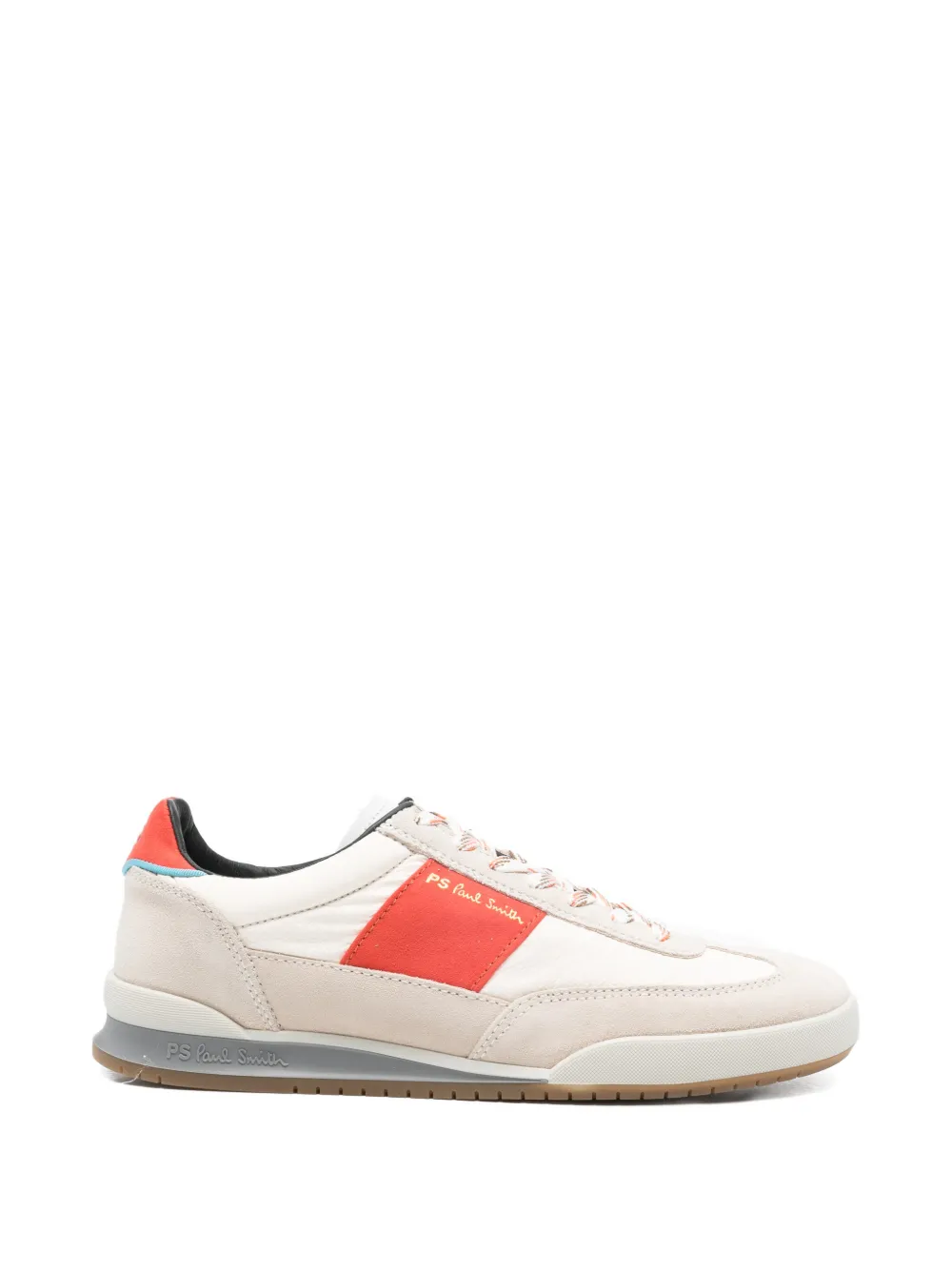 PS Paul Smith Dover sneakers met suède vlak Beige