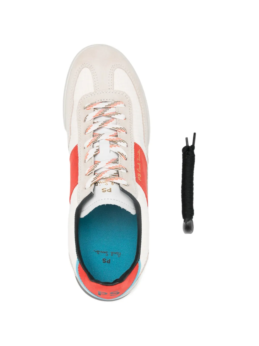 PS Paul Smith Dover sneakers met suède vlak Beige