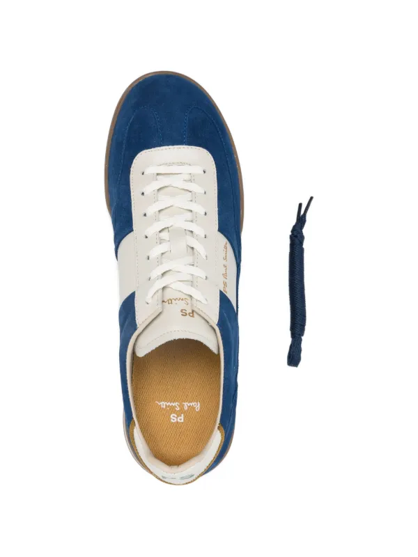 PS Paul Smith Dover パネル スエード スニーカー | ブルー | FARFETCH JP