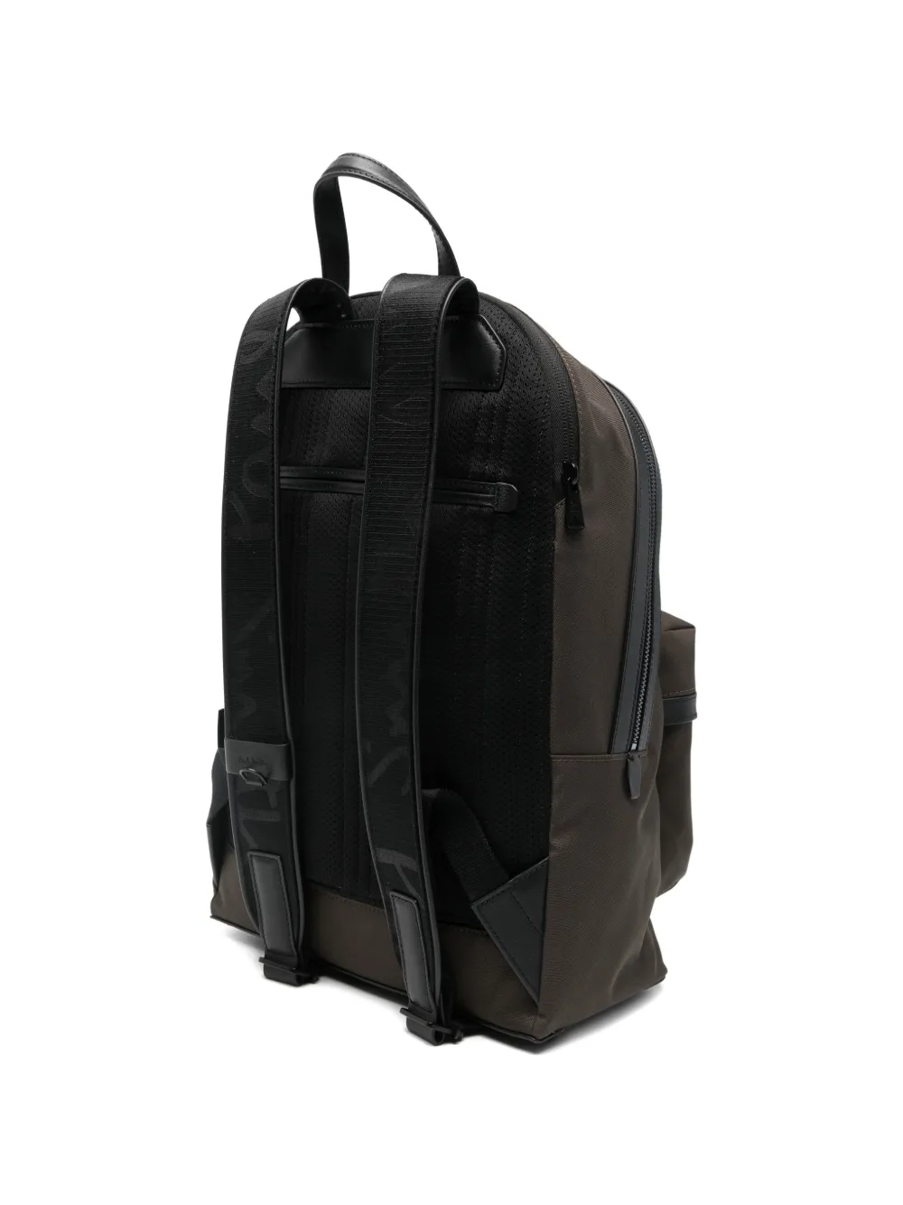  Paul Smith Leather-trim Backpack - Green 