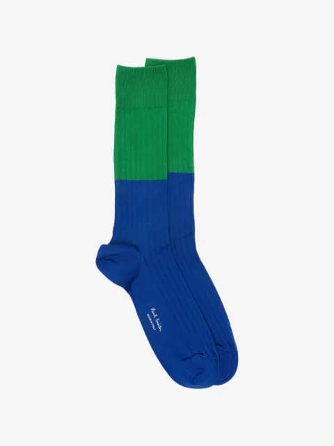 Paul Smith Candles ribbed socks