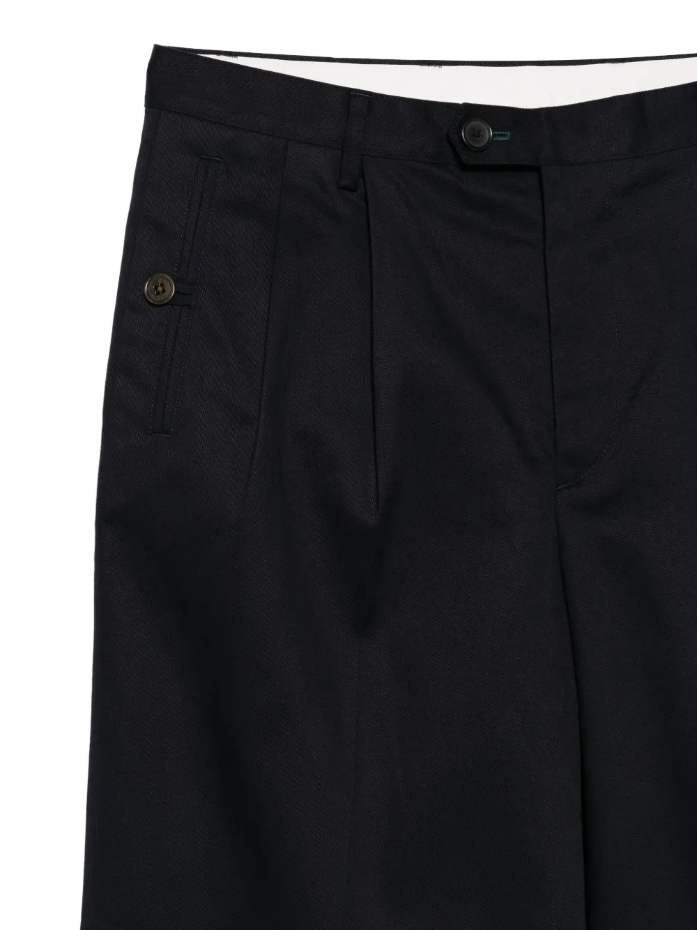 PS Paul Smith Plooibroek met wijde pijpen Blauw