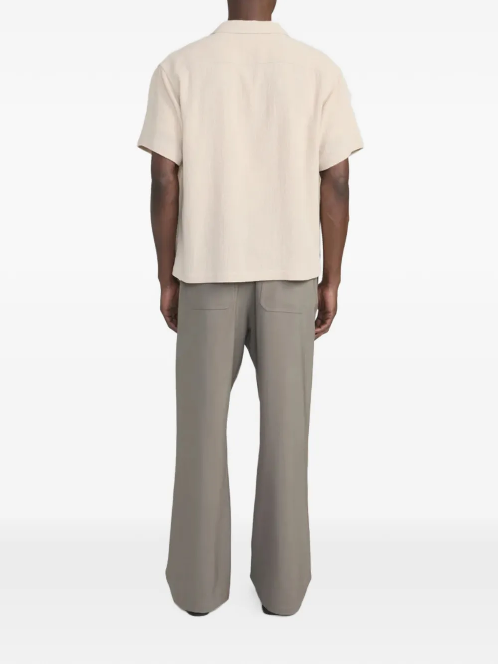  Frame Button Pocket Shirt - Neutrals 