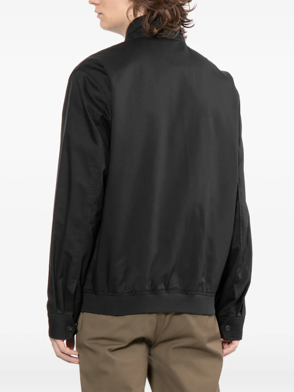 Fred Perry Jack met geborduurd logo Zwart