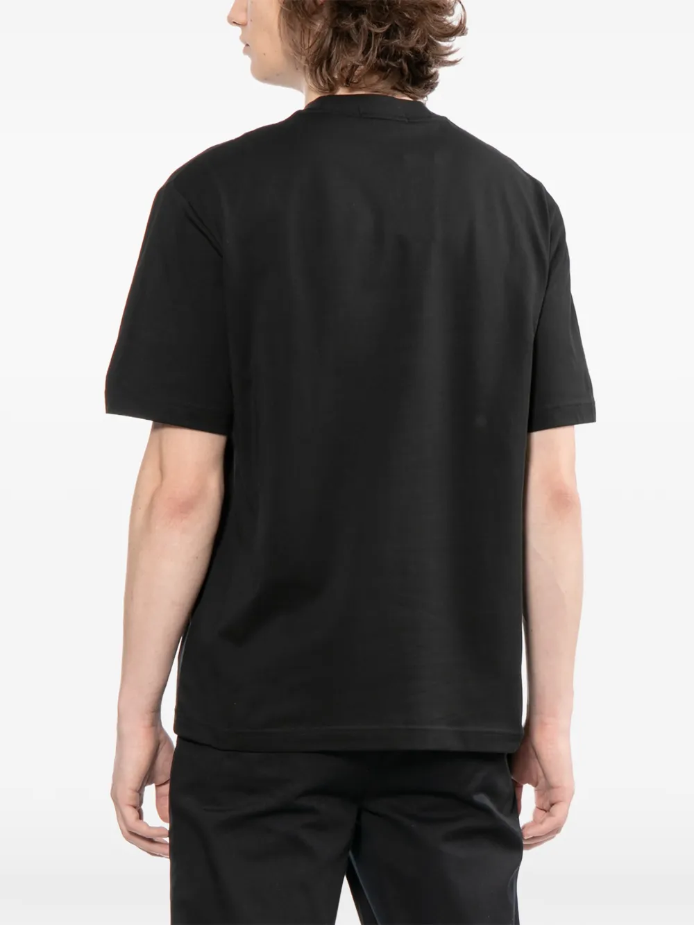 Fred Perry T-shirt met ronde hals Zwart