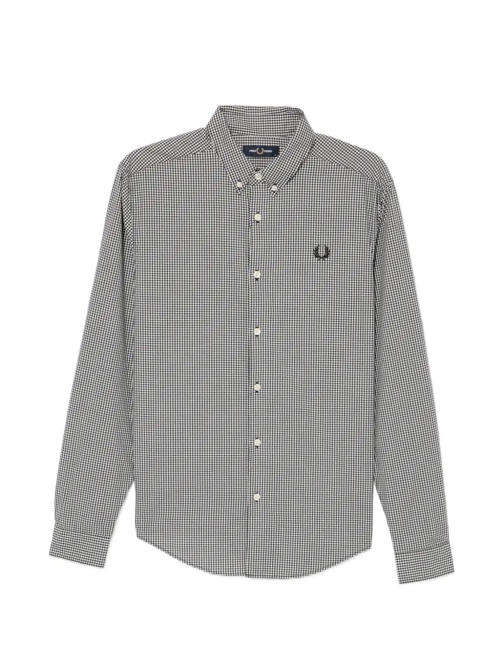 Fred Perry Camicia a quadretti - Nero