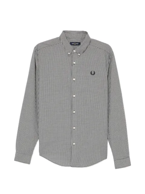Fred Perry gingham-checked shirt