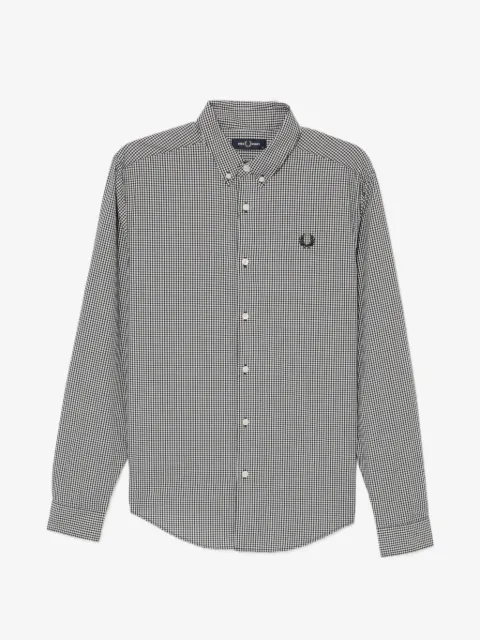 Fred Perry Overhemd met gingham ruit