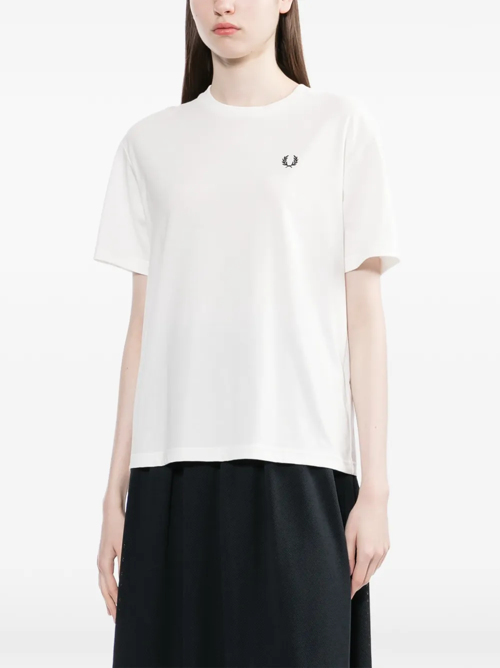  Fred Perry Crew Neck T-shirt - White 
