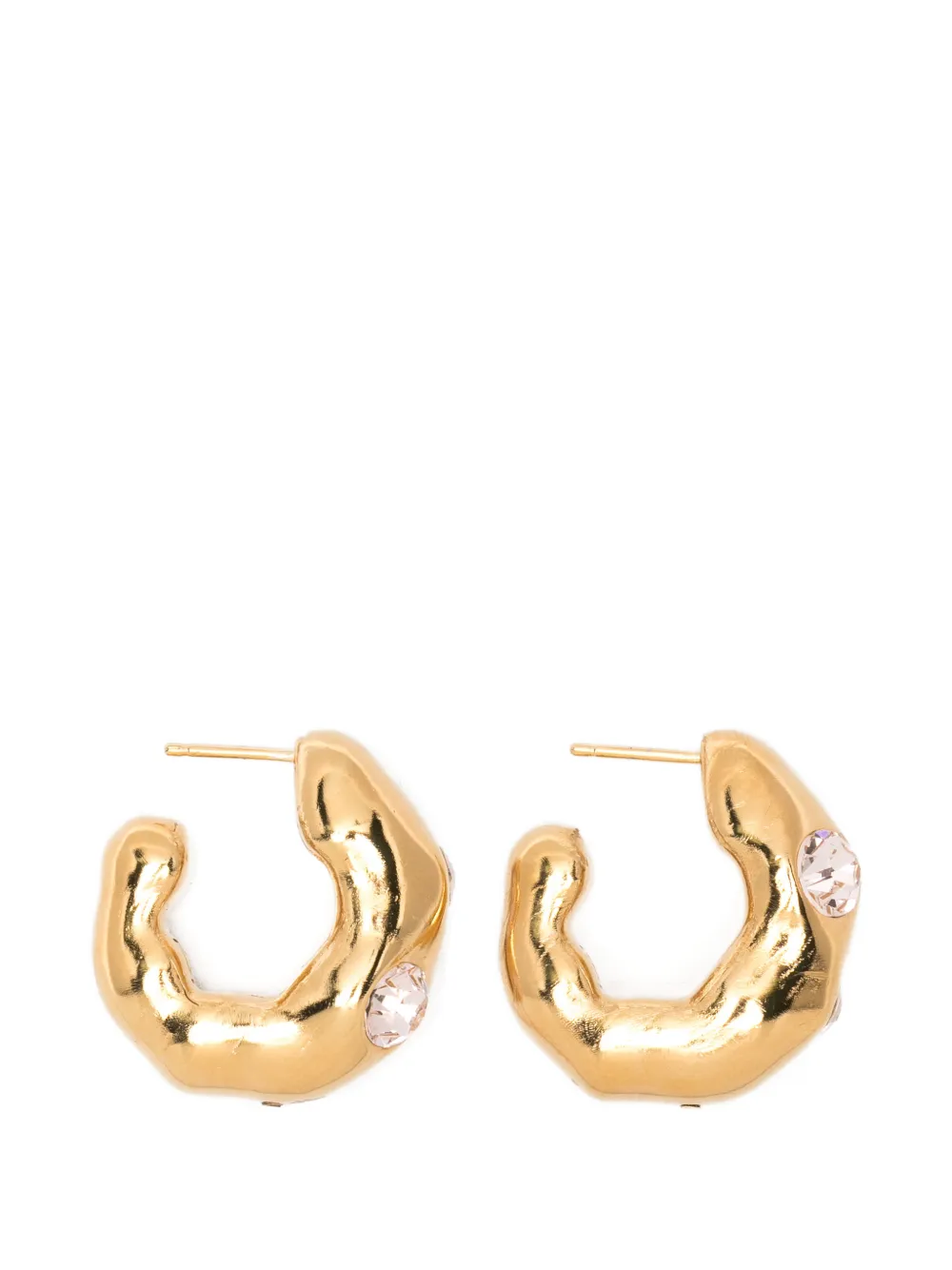 Forte Forte post-back fastening earrings - Oro