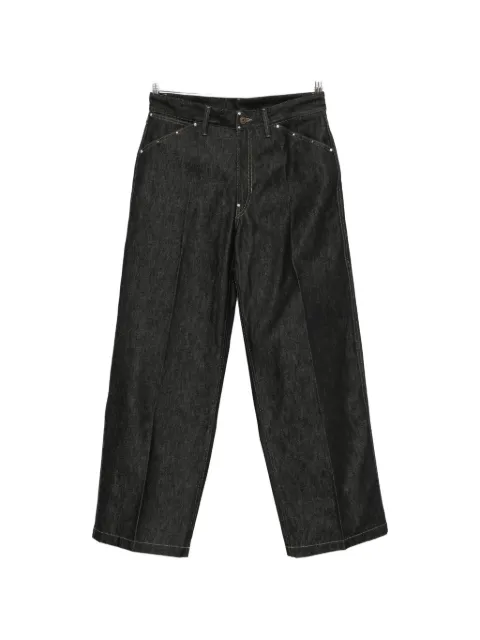 LEMAIRE studs-detail five-pockets jeans