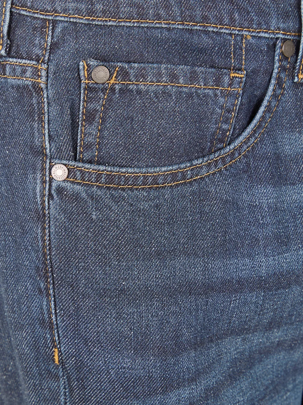  7 For All Mankind Universe Straight Jeans - Blue 