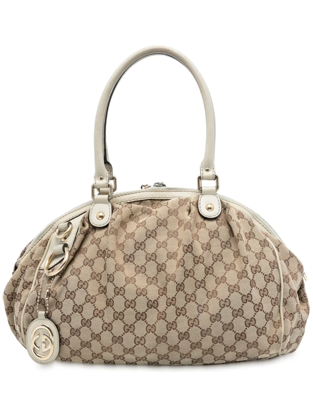 Gucci Pre-Owned 2016-2025 GG Canvas Sukey satchel - Marrone