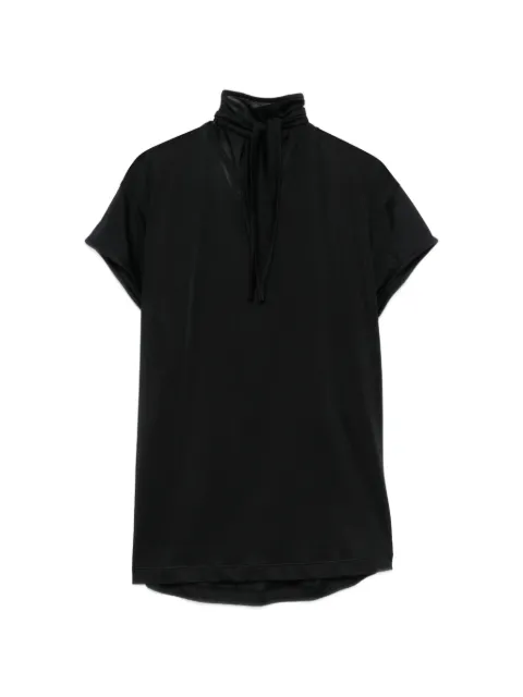 LEMAIRE tie-neck T-shirt