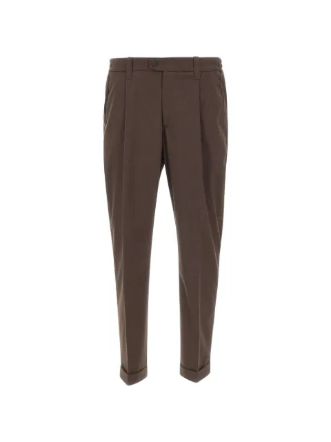 DEVORE pleated-detail trousers