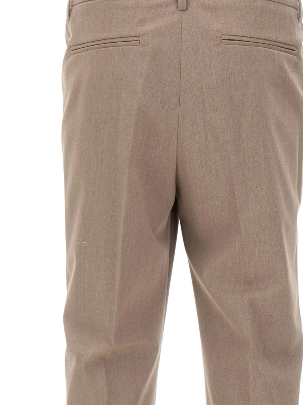 DEVORE Plooibroek Beige