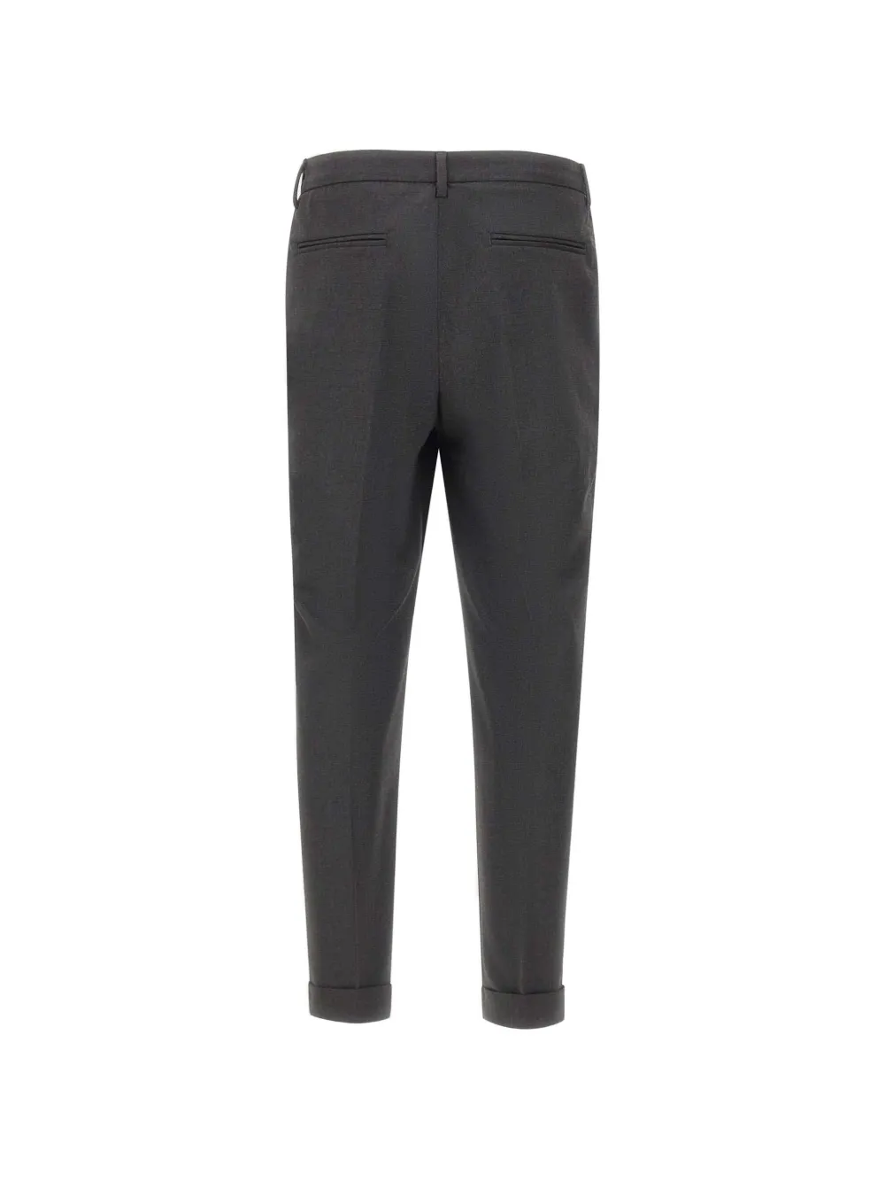  Devore Pleated Trousers - Grey 