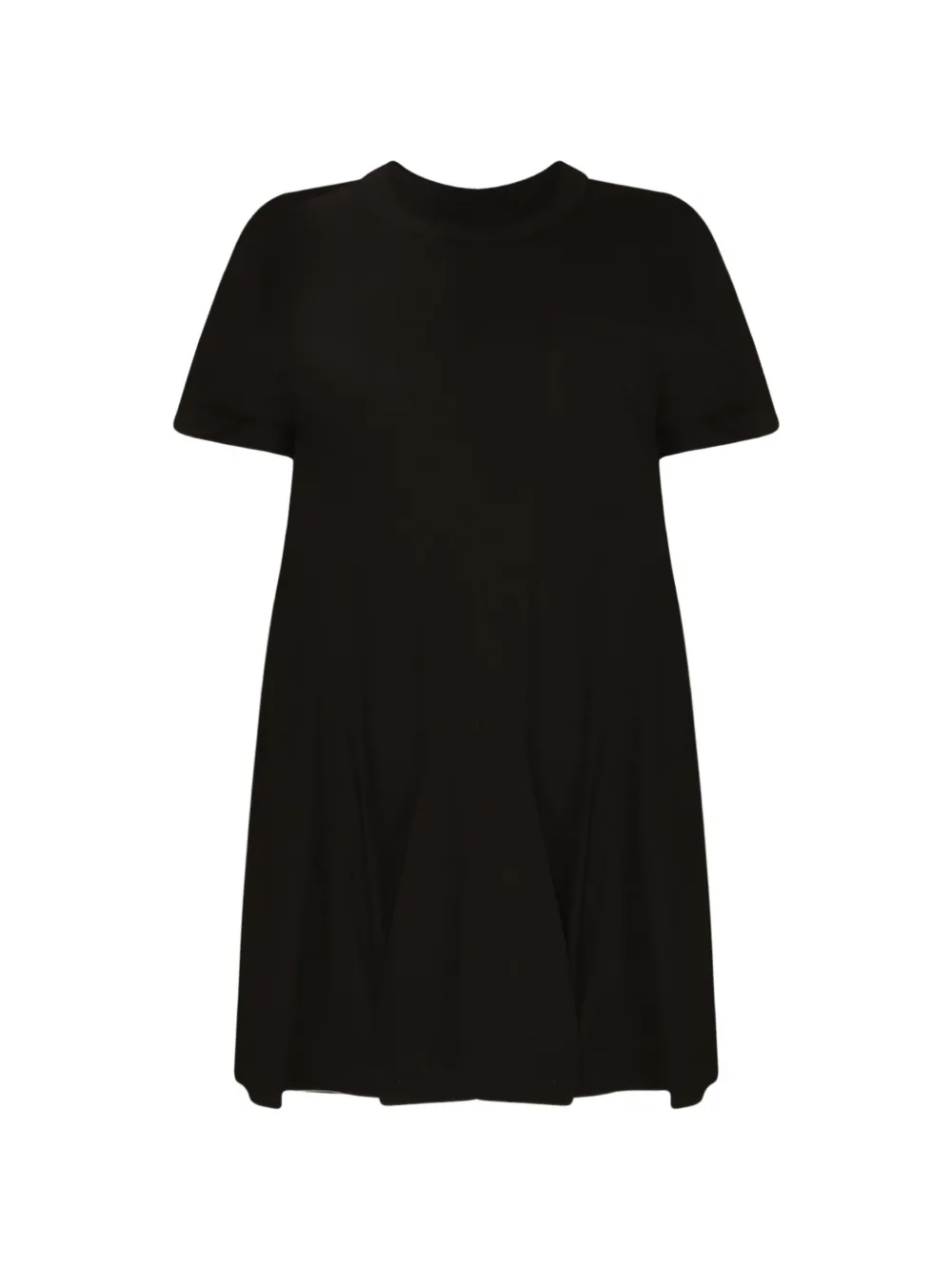 sacai T-shirt dress - Nero
