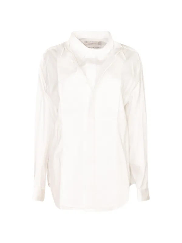 Sacai Layered Shirt in White